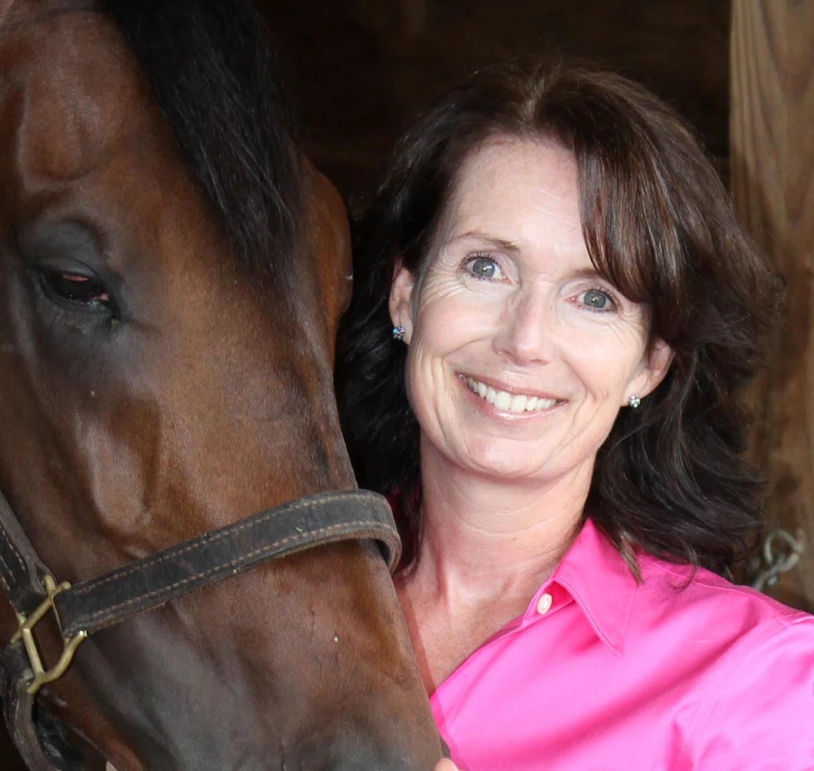 Ann McGovern with horse