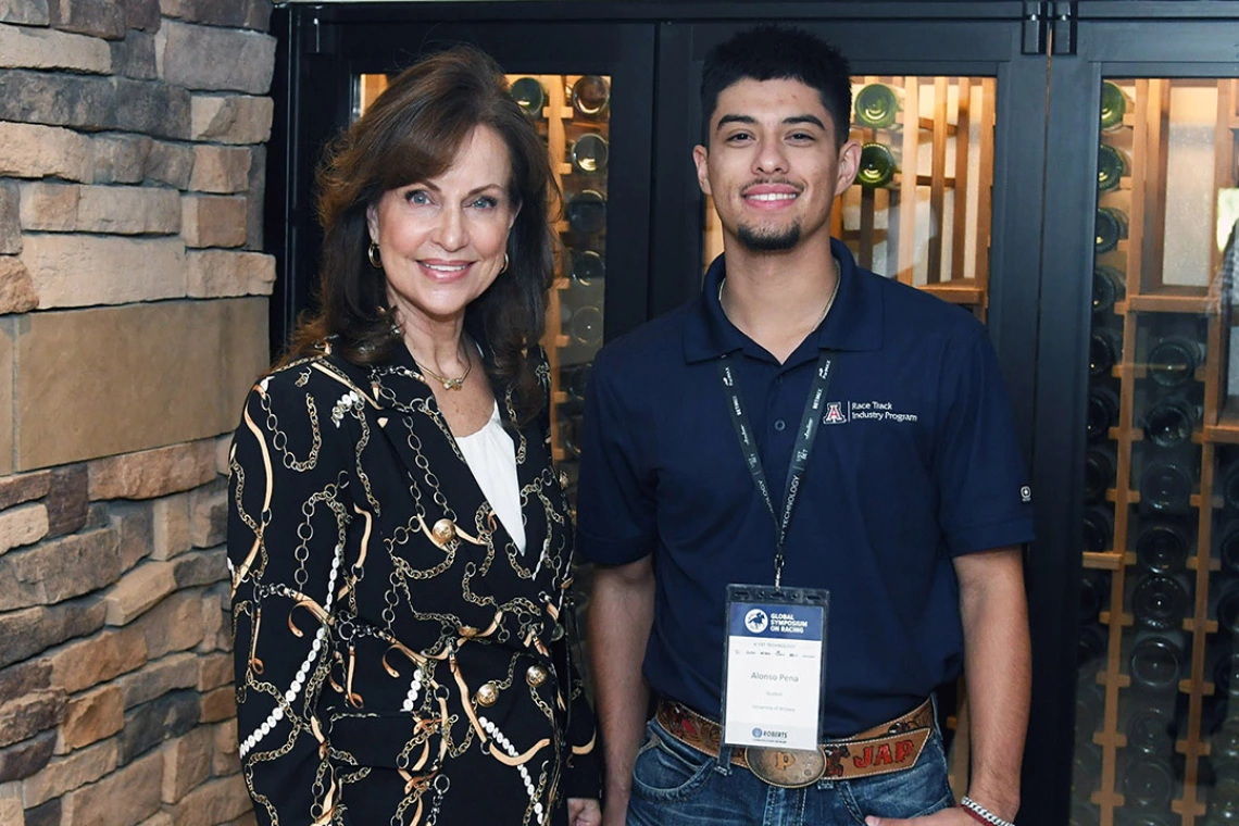 RTIP'er Alonso Pena and Janet VanBebber 