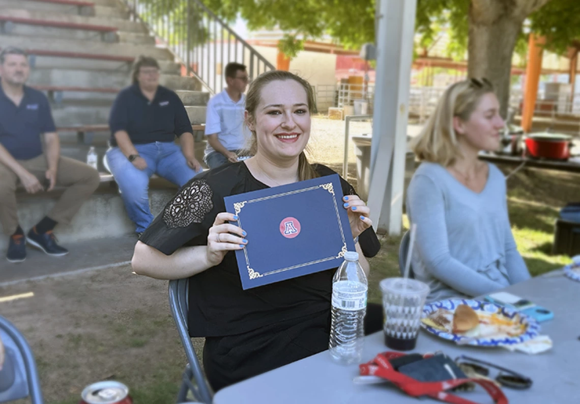 ACBS BBQ - people eating, receiving awards and eating delicious food!