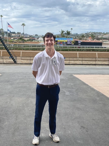 Ben Atkinson at Del Mar Thoroughbred Club