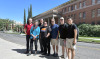 Dr. Scollay with faculty and students on the UArizona campus